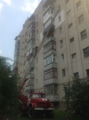 По вулиці Островського ледь не згоріла квартира на 7 поверсі