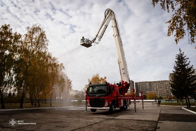 Рятувальники на Шепетівщині отримали сучасну техніку від партнерів з Данії