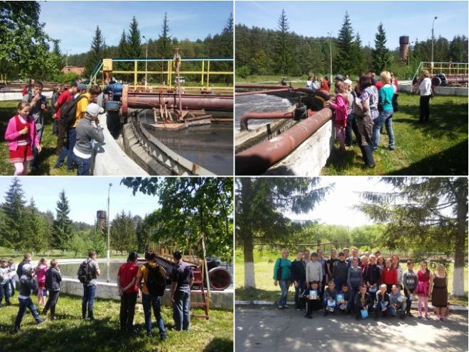 Для школярів Лозичного проведено оглядову екскурсію на водоканалі