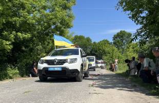 Ямпільська громада провела у засвіти воїна Захарчука Ігора Анатолійовича