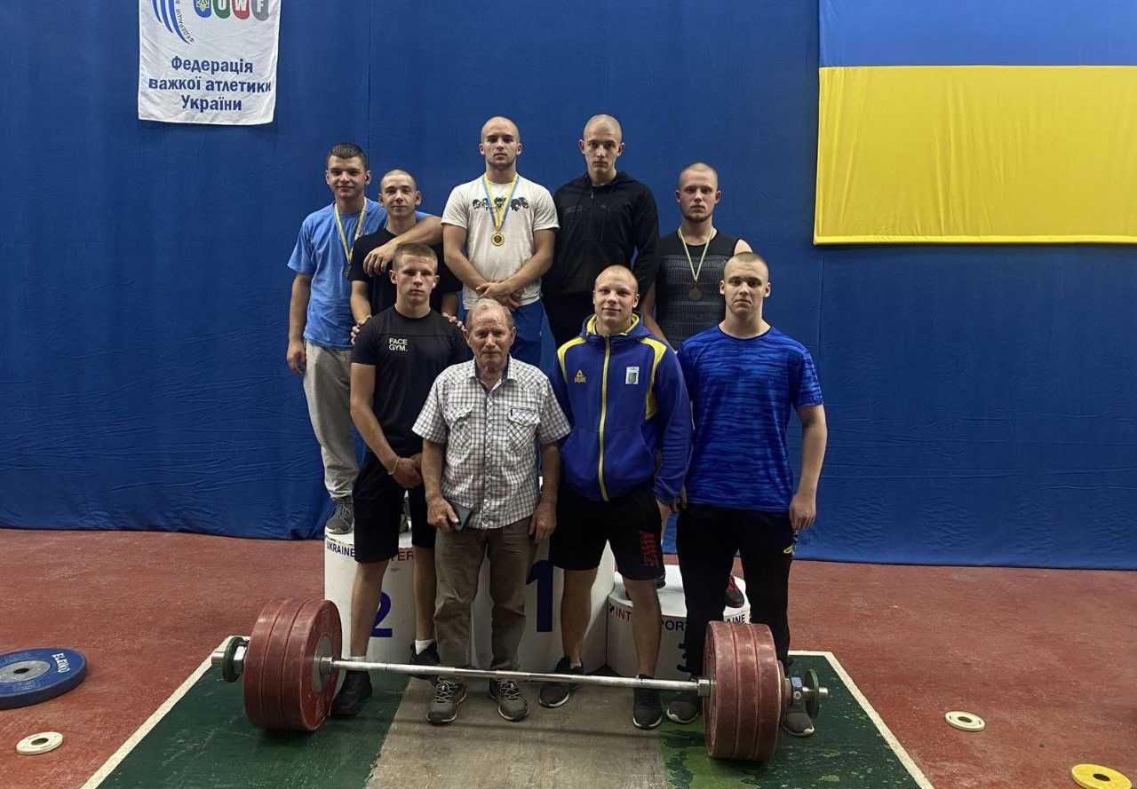 6 медалей здобули шепетівські важкоатлети на чемпіонаті Хмельницької області
