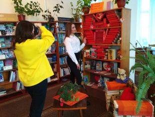 У міській бібліотеці для дітей теж відзначали День Святого Валентина