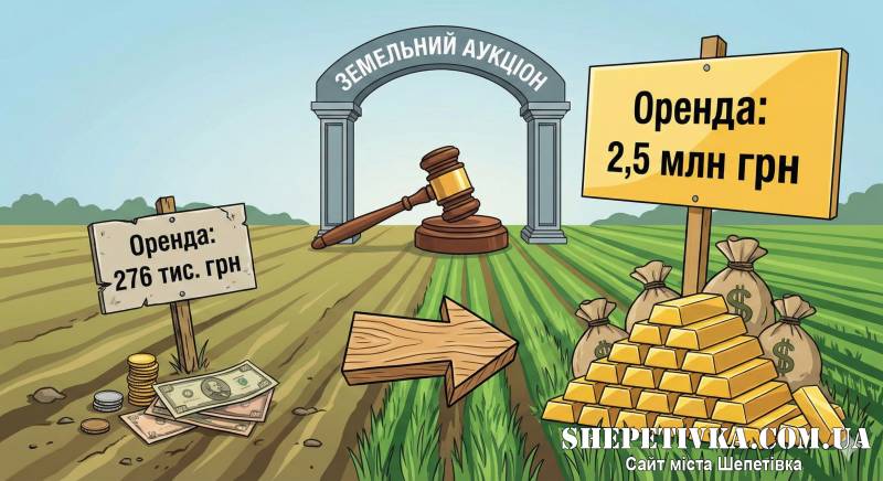 Земельна «шара» скінчилася: як на Шепетівщині роками за безцінь орендували 81 гектар
