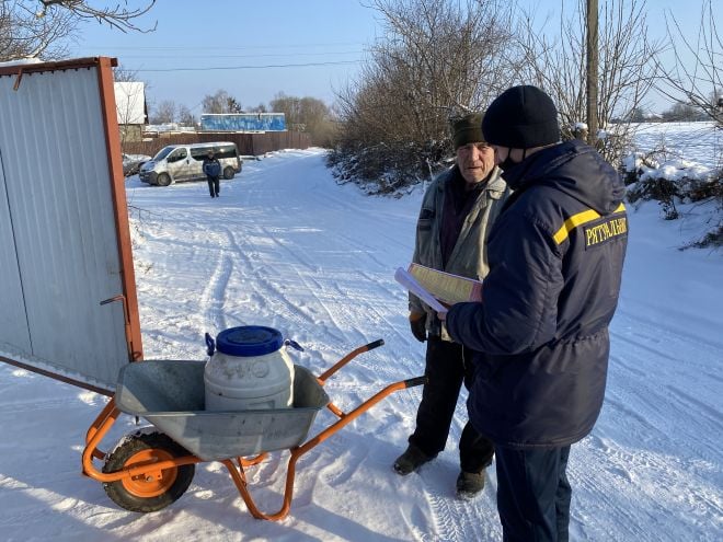 У Пашуках та Пліщині рятувальники провели профілактичну роботу