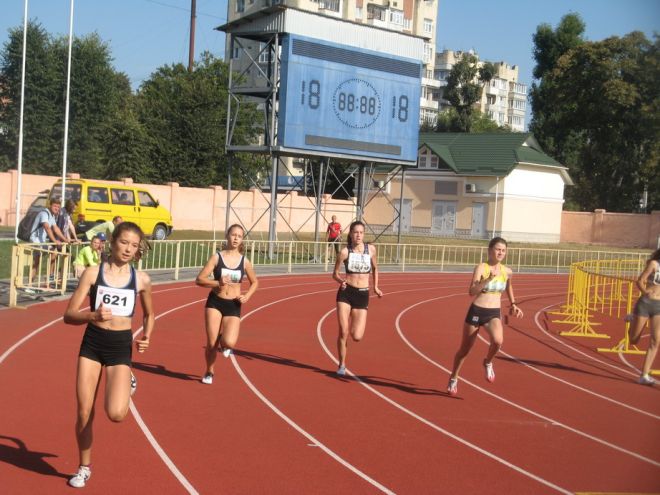 Шепетівчани здобули 4 місце на чемпіонаті Хмельниччини з легкої атлетики