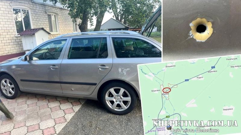 Невідомий &quot;снайпер&quot; обстрілює автівки на автошляху Р-49 &quot;Васьковичі-Шепетівка&quot;