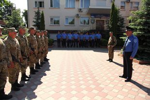 До Хмельницького з передової повернувся зведений загін працівників ДАІ