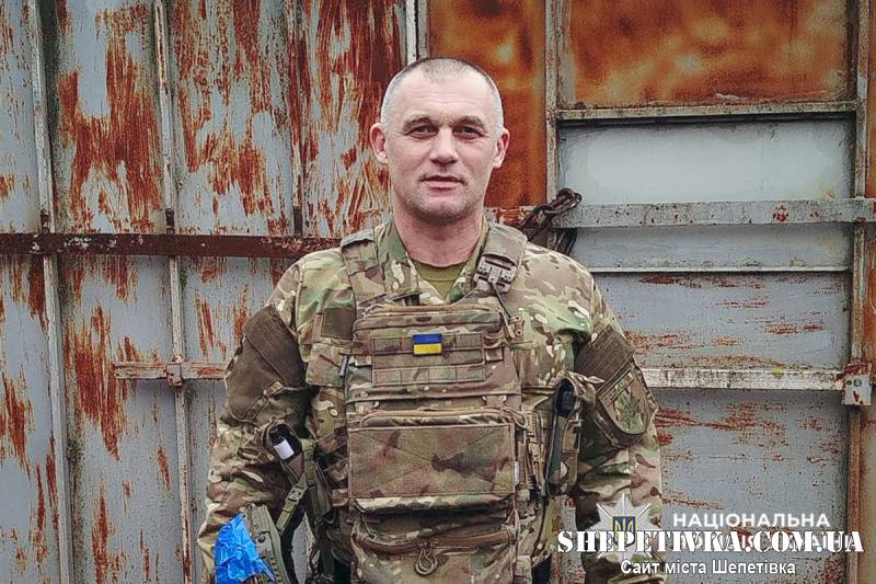 У Полонному несе службу поліцейський-доброволець, який воював на Донецькому та Сумському напрямках