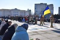 Три роки мужності й боротьби: Шепетівська громада прощалася з матросом Віталієм Коломійчуком