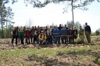 Мотоспільнота долучилась до посадки лісу