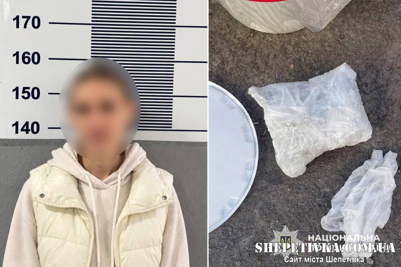 У Нетішині затримали дівчину з пів кілограмом наркотиків, які вона отримала поштою
