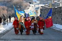 Делегації з трьох областей на Хмельниччині відзначали День Соборності України