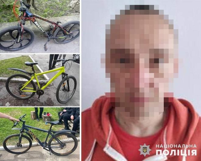 На Шепетівщині судитимуть чоловіка, який встиг вкрасти біля 30 велосипедів