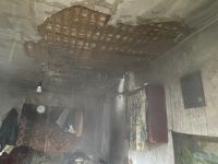 У Шепетівці гасили пожежу господарчої споруди