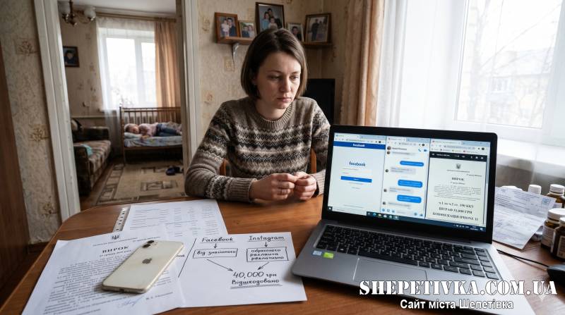 У Шепетівці засудили жінку за серію шахрайств у соціальних мережах