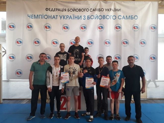 На Чемпіонаті України з бойового самбо команда Хмельниччини здобула 3 місце