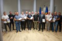 Працівників будівельної та комунальної сфери Хмельниччини відзначили за внесок у зміцнення оборони держави