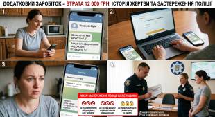 «Легкий заробіток» в інтернеті коштував шепетівчанці 12 тисяч гривень
