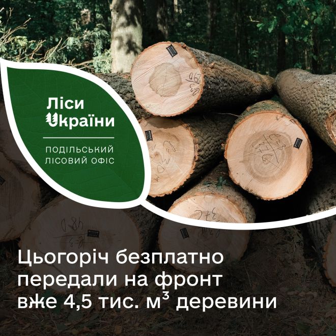 Шепетівське лісове господарство в лідерах по поставкам деревини ЗСУ