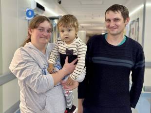 3-річний Богданчик отримав нову печінку завдяки спеціалістам Охматдиту й татові