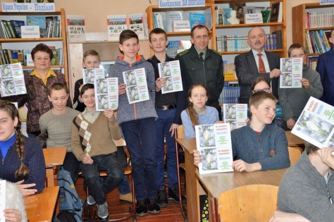 Лісничі навчали дітлахів шкіл на Шепетівщини
