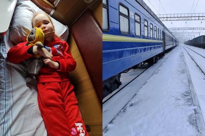 Поїзд зупинився заради хворої дитини: зворушлива історія з Хмельниччини