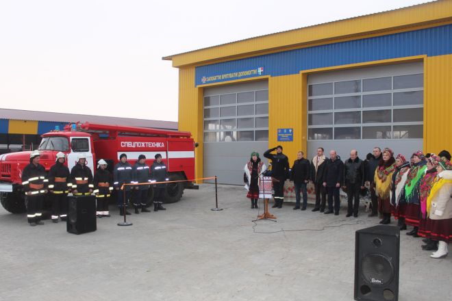 У селі Чотирбоки відкрили чергову місцеву пожежну команду
