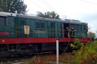 На перегоні "Шепетівка - Ланівці" горів локомотив вантажного потягу
