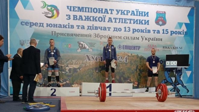 Шепетівчанин здобув бронзу на чемпіонаті України з важкої атлетики