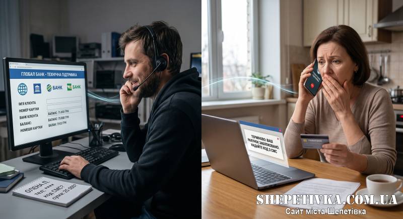 Схема блокування «банки»: шахраїх ошукали нетішинку на майже 64 тисячі гривень