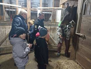 Учні спецкласу відвідали кінну ферму в селі Пліщин