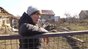 Місцева жителька Ольга Макареня, 6 березня 2025, Хмельниччина.