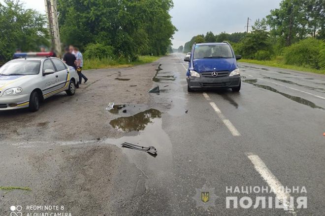 Травмованого у ДТП госпіталізували до Шепетівської райлікарні