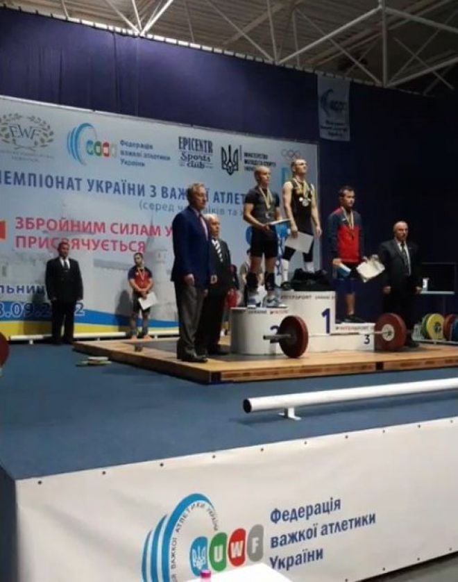 Шепетівський важкоатлет здобув срібну нагороду чемпіонату України