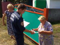 Рятувальники вчили пліщинців правилам безпеки життєдіяльності