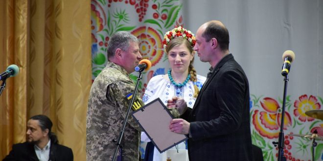 Військовослужбовців урочисто привітали з нагоди Дня Збройних Сил України