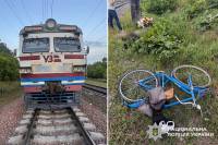 Смертельна ДТП на коліях: велосипедист загинув під колесами електропотяга