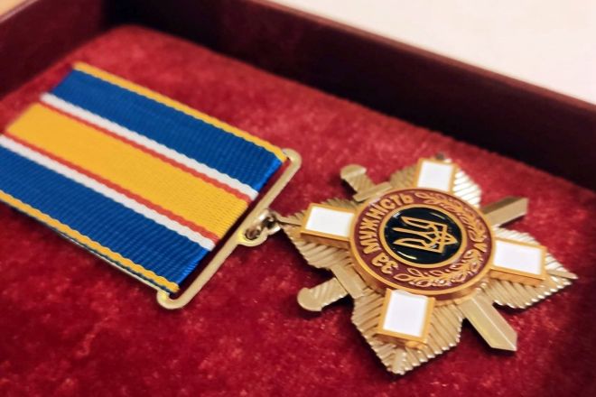 Мешканець Судилківської ТГ нагорджений орденом «За мужність»