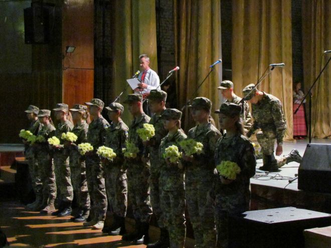 З нагоди Дня незалежності у Шепетівці відзначили військовослужбовців