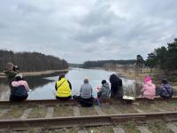 Юні дослідники вивчали пташиний світ долини річки Богушівка