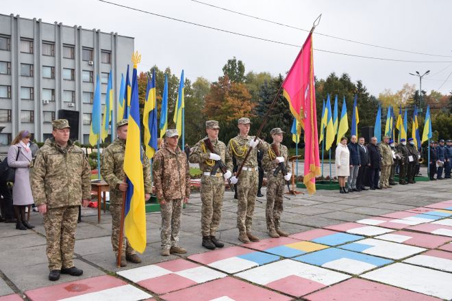 Відбулись урочистості присвячені Дню захисників і захисниць України