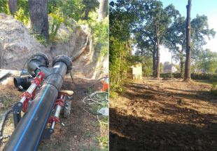 На головному водогоні міста продовжують заміну труб