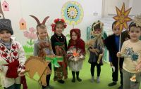 Для найменших шепетівчан організували заняття «Різдво йде – Маланку веде»