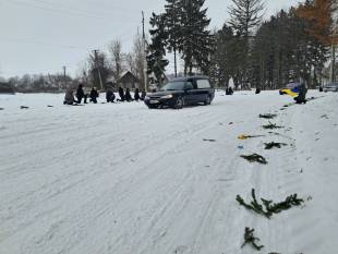 На Шепетівщині прощались із захисником Самаруком Сергієм Степановичем