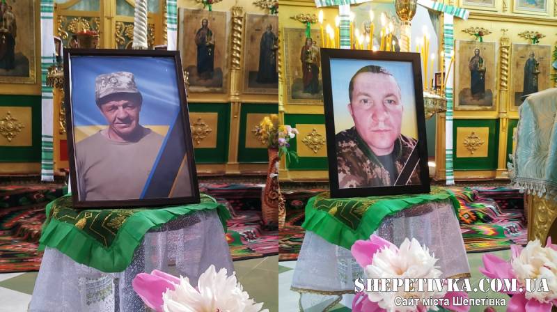 У селі Білогородка провели у засвіти двої воїнів: Олександра Гончарука та Сергія Мирончука