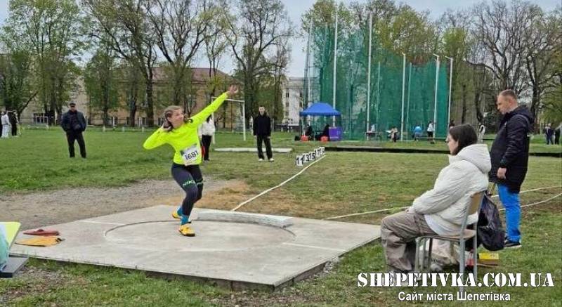 Шепетівська легкоатлетка Тетяна Мельник виборола «бронзу» на Кубку України