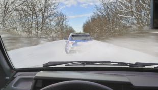 Винуватець автотрощі намагався провину перекласти на комунальників та ожеледицю