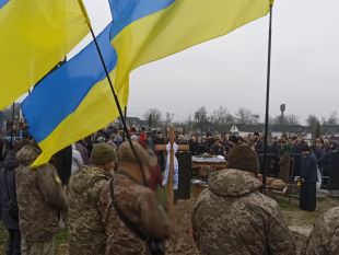 На Шепетівщині провели у засвіти загиблого захисника Стасюка Ігоря Петровича