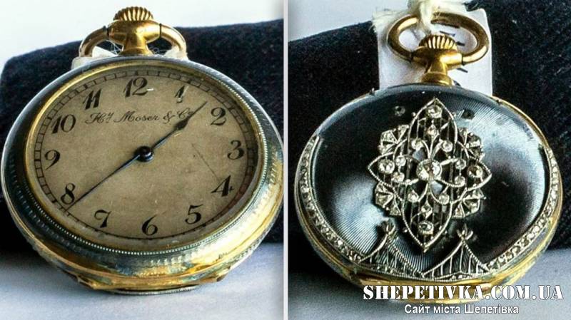 У шепетівському музеї зберігають платиновий годинник з діамантами, датований початком XX століття