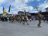 Полонне прощалось із 29-річним молодшим сержантом Сергієм Оніщенком